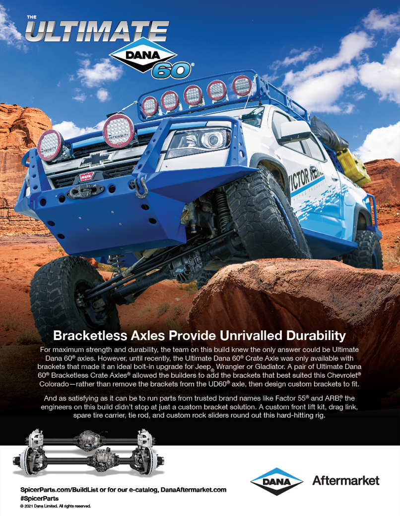 Ultimate Dana 60® Chevrolet® Colorado Build List